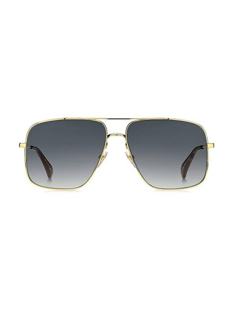 givenchy 61mm square aviator sunglasses|Givenchy 61MM Squared Caravan Aviator Sunglasses on SALE.